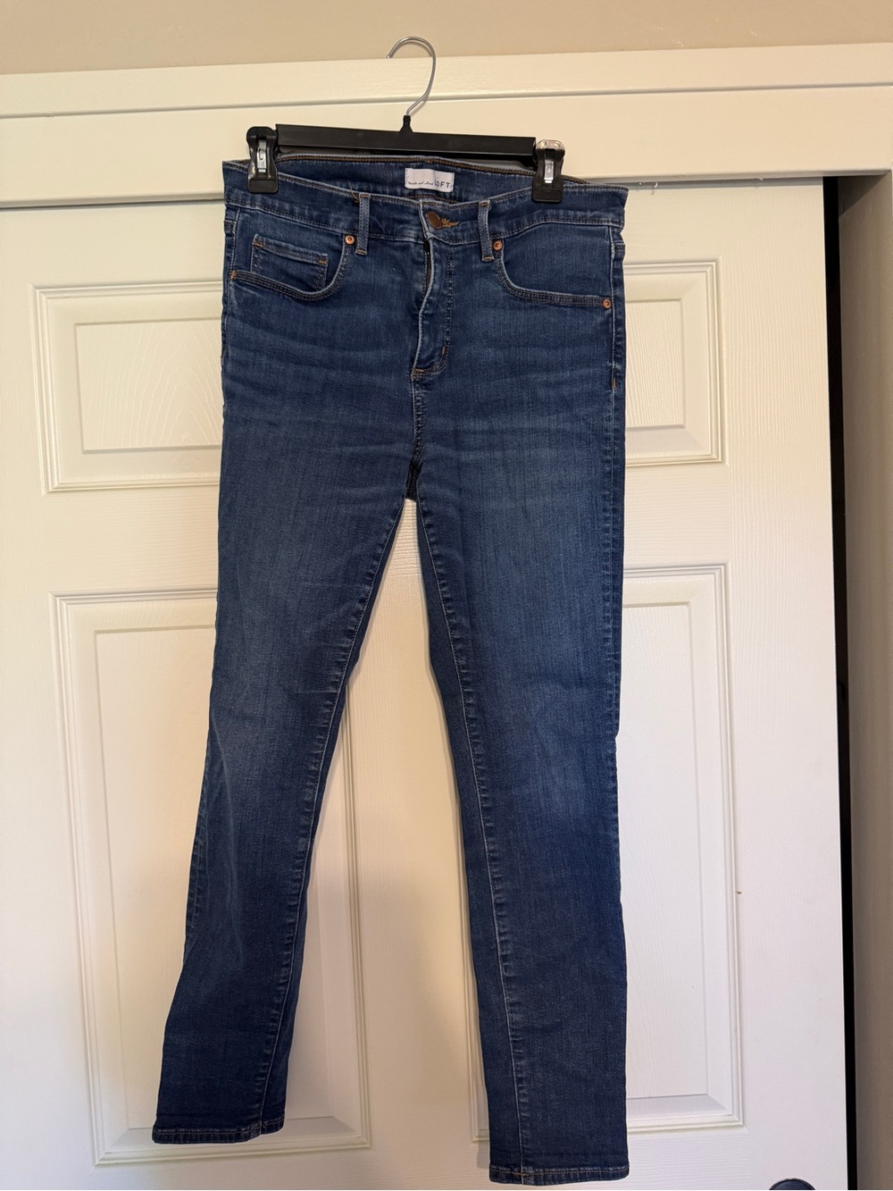 Loft” modern skinny crop” jeans